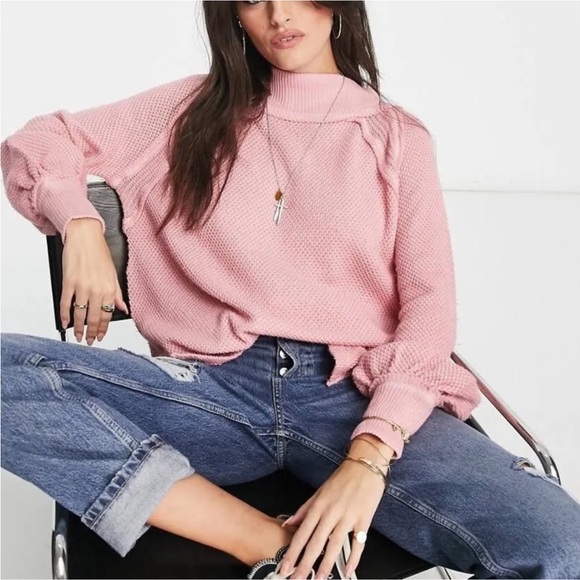 NWT Free People Tunic / Faded Coral - Picture 9 of 11